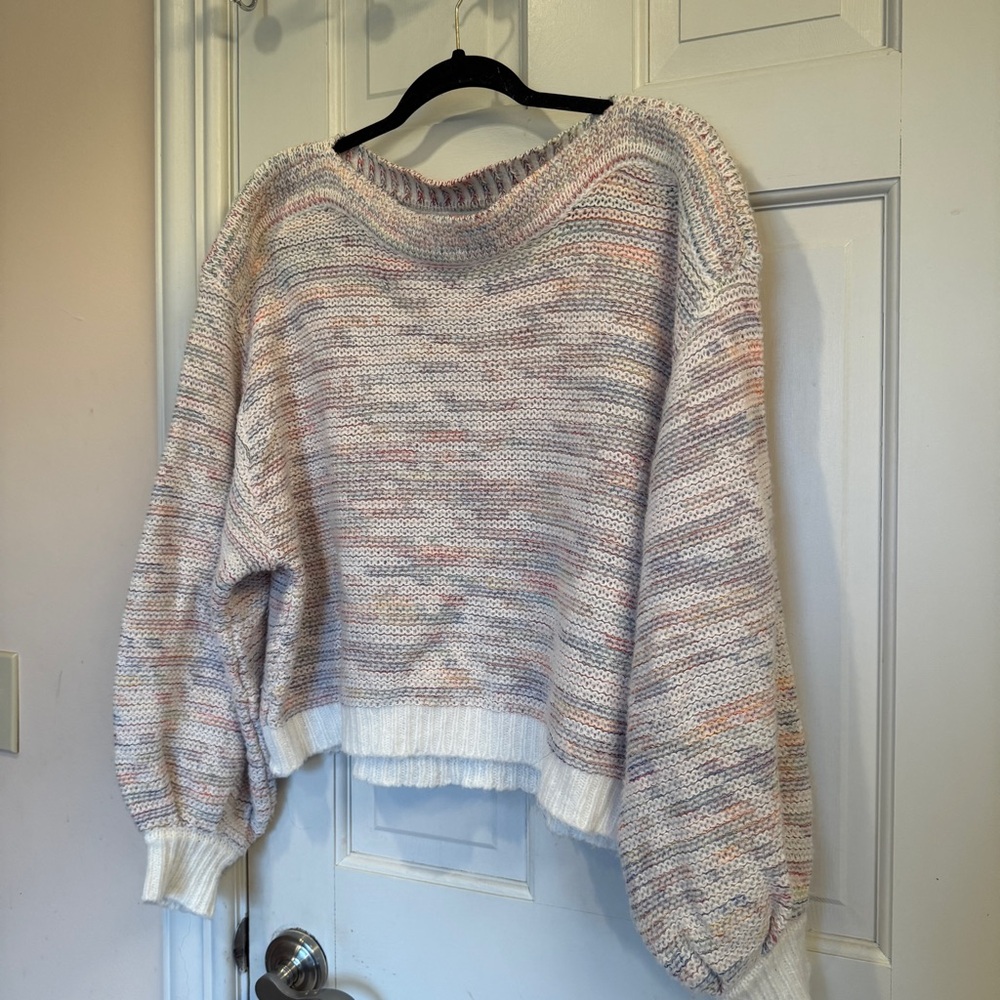 BB Dakota Boatneck Multicolor Sweater